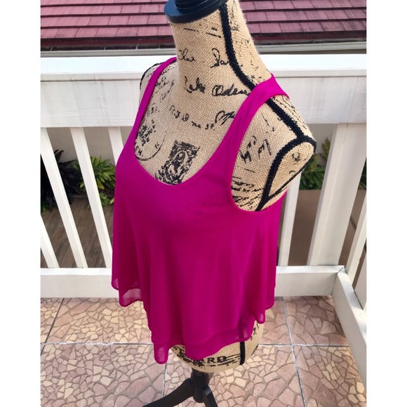 Express Flowy Racerback Tank - Picture 2 of 4